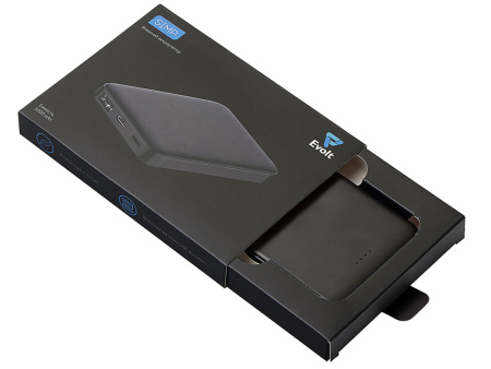 Внешний аккумулятор Simp, 5000 мАч, черный