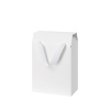 Подарочная коробка-пакет универсальная малая, белая