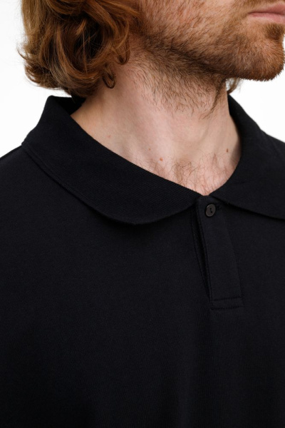 Свитшот оверсайз унисекс S6, черный, размер XS/S