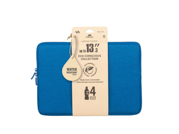 RIVACASE 7703 azure blue ECO чехол для ноутбука 13.3-14 / 12
