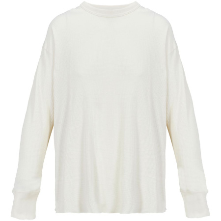 Футболка с длинным рукавом Thermal T, бежевая (неокрашенная), размер S