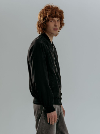 Бомбер Wigton, черный, размер 3XL