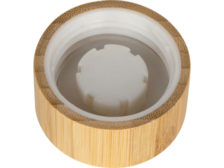 Бутылка из переработанного пластика Kato Bamboo с бамбуковой крышкой, 500 мл