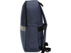 Рюкзак Merit со светоотражающей полосой и отделением для ноутбука 15.6'', синий/светло-синий
