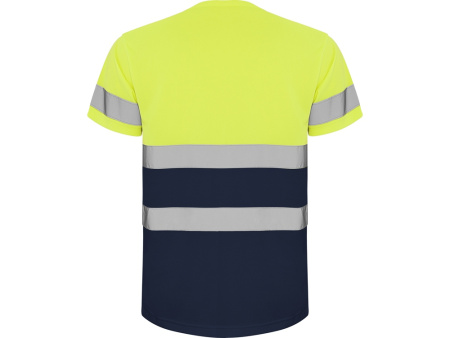 Футболка Delta мужская, нэйви/неоновый желтый