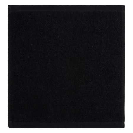 Полотенце махровое «Юнона», малое, черное