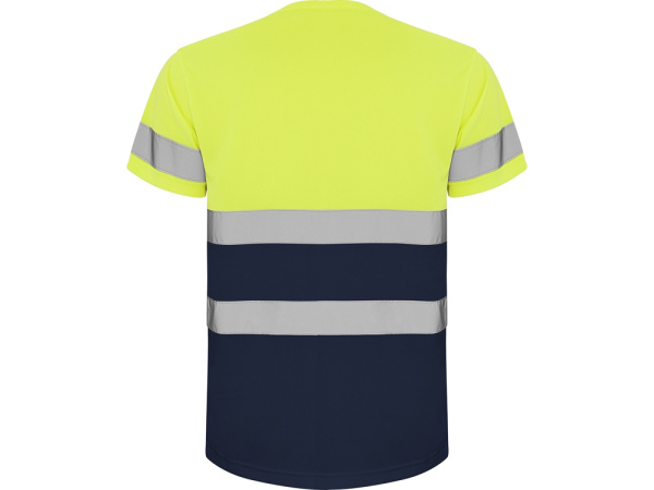 Футболка Delta мужская, нэйви/неоновый желтый