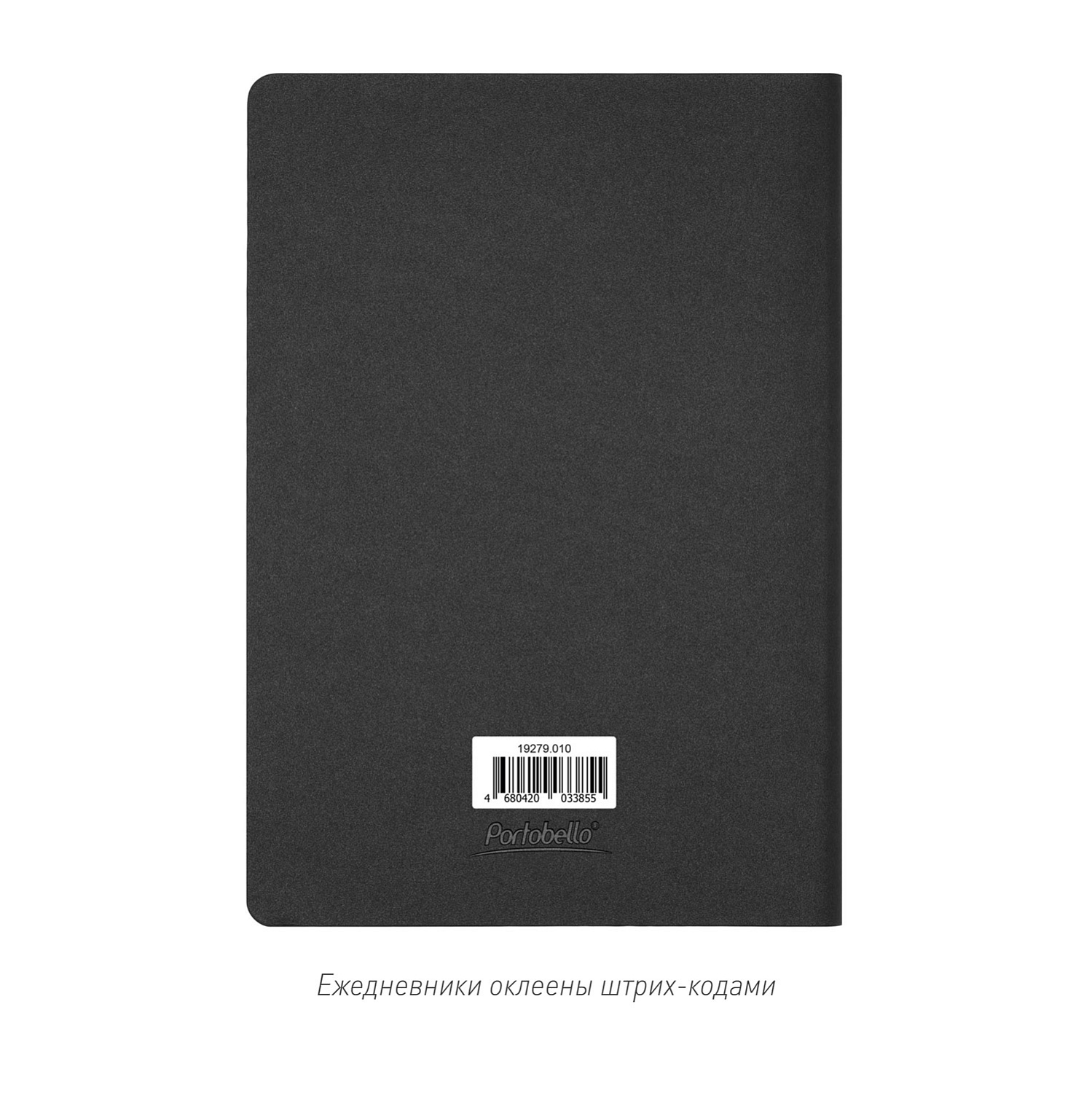 Ежедневник Moon river недатированный, черный