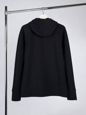 Куртка с капюшоном унисекс Begi, черная, размер XXL