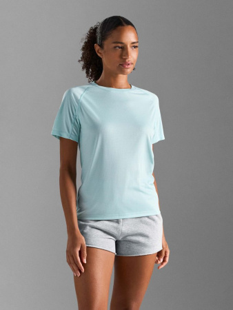 Футболка спортивная женская Vortex Women, черная, размер XXL