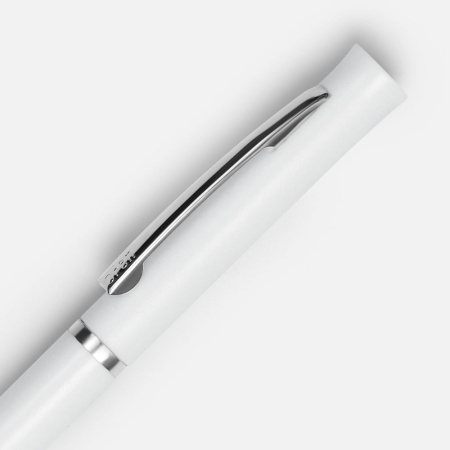 Ручка шариковая Euro Chrome, белая