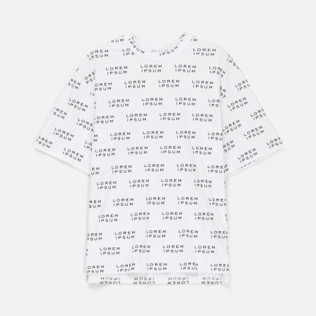 Футболка унисекс Senti с полной запечаткой на заказ