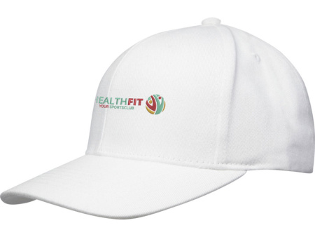 Opal с 6 панелями Aware™ кепка из переработанных материалов - Белый