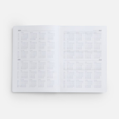 Ежедневник New Factor Metal, бирюзовый