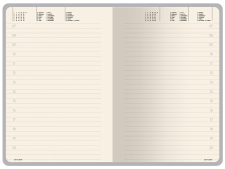 Ежедневник А5 Megapolis Color New soft-touch, бордовый