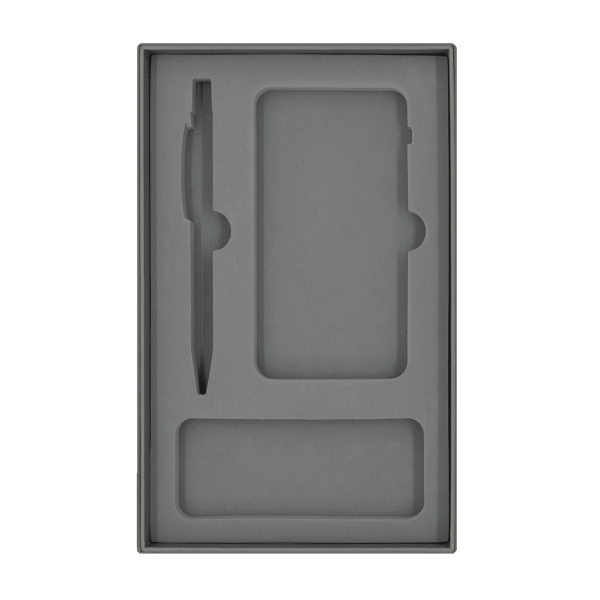 Коробка для набора Bplanner power с цветным ложементом (серый)