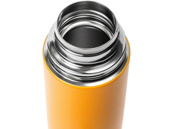 Термос Relaxika 101 (1 литр), желтый (без лого)