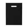 Пакет ПВД 30*40+3, 80 мкм, чёрный, pantone Black