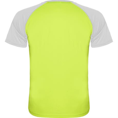 Спортивная футболка INDIANAPOLIS мужская, ФЛУОРЕСЦЕНТНЫЙ ЗЕЛЕНЫЙ/БЕЛЫЙ S
