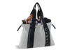 Сумка-шоппер женская BUGATTI АМБРА | AMBRA, серо-черный цвет, хлопок/полиэстер, 45х10х34 см
