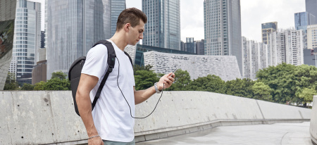 Рюкзак KORIN ClickPack X 45х32х15,5 см, с клапаном, черный