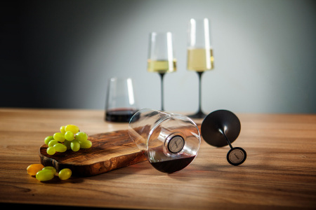 Хрустальный бокал для белого вина на магните Trebonn SplitGlass, 2 шт, 280 мл