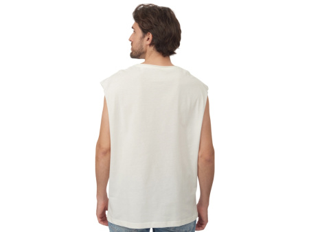 Майка оверсайз Berlin, унисекс, молочный