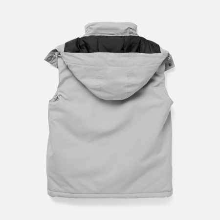 Жилет унисекс Sfera, светло-серый, размер 4XL