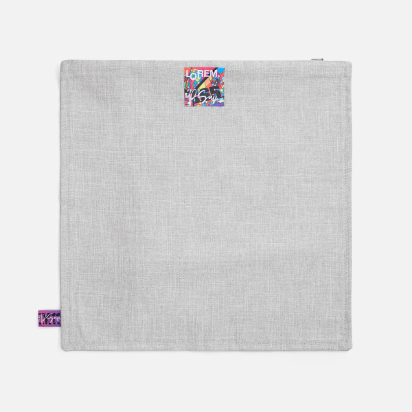 Подушка Settle In, серая