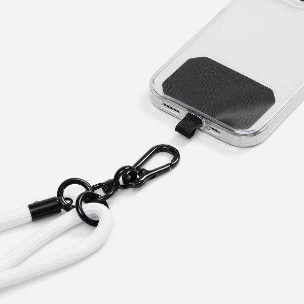 Шнурок для телефона OmniHold, белый