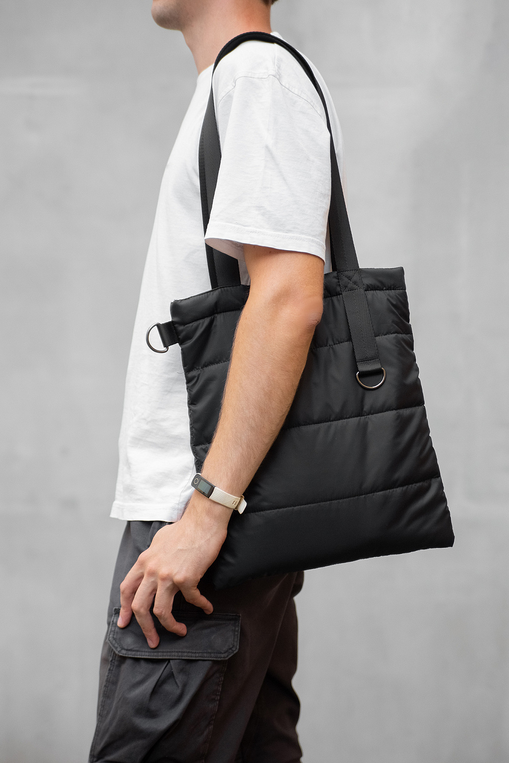 Шоппер Superbag Bubble, с кнопкой