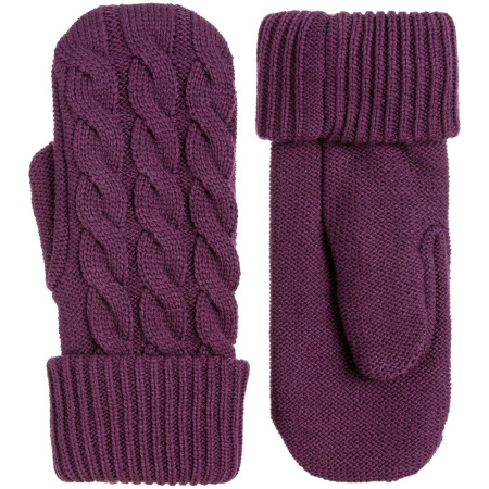 Варежки Heat Trick, баклажановые, размер L/XL