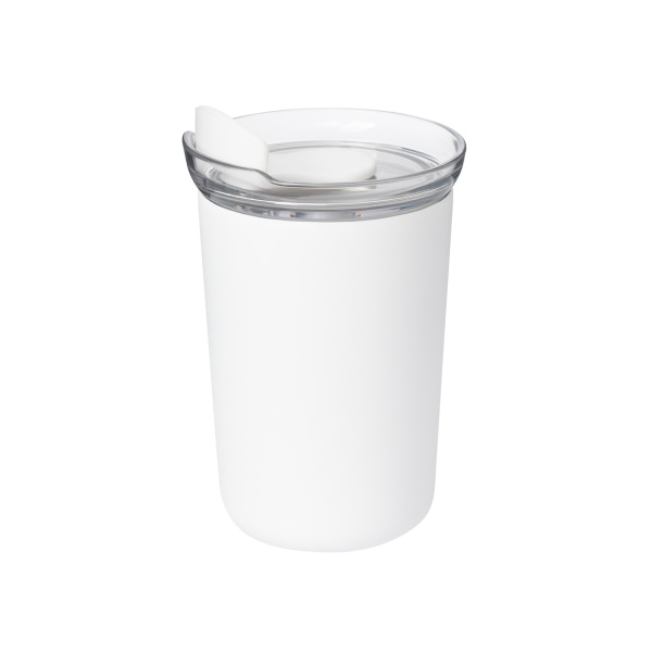 Термокружка вакуумная Strada, белая