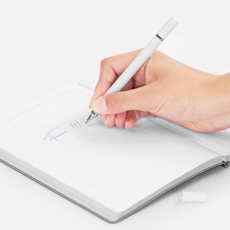 Ручка шариковая и вечный карандаш Diptych, белая