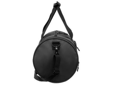 Сумка спортивная TORBER РИТМ, чёрный, полиэстер 900D с PU покрытием, 45 х 25 х 25 см