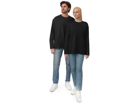 Лонгслив оверсайз Berlin унисекс, черный