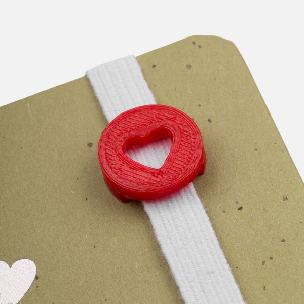 Шильдик на резинку Impreso, 3D-печать на заказ