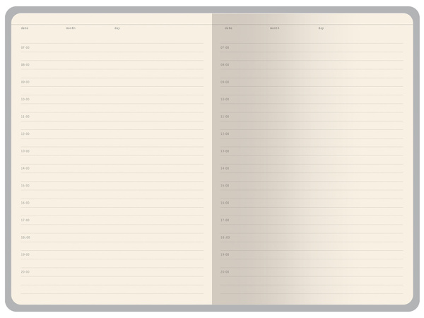 Ежедневник недатированный с магнитным клапаном А5 Venezia, зеленый