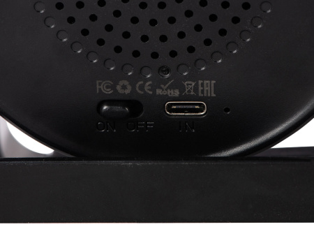 Портативная колонка c функцией беспроводной зарядки Eclipse, 5 Вт / 10 Вт Портативная колонка c функцией беспроводной зарядки Eclipse, 5 Вт / 10 Вт