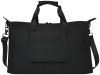 Спортивная сумка для ноутбука с диагональю экрана 15,6 дюйма Turner, изготовленная из переработанных материалов согласно стандарту GRS - сплошной черный