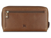Кошелек Mano Don Montez, натуральная кожа в коньячном цвете, 19 х 10,3 см