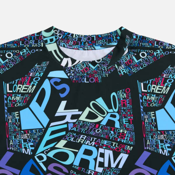 Футболка из бифлекса Morfiss с полной запечаткой на заказ