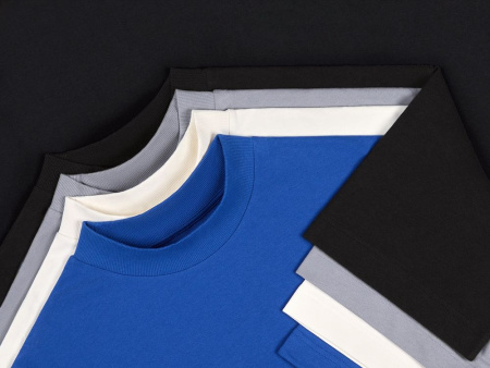 Футболка оверсайз унисекс T9, молочно-белая, размер XS/S