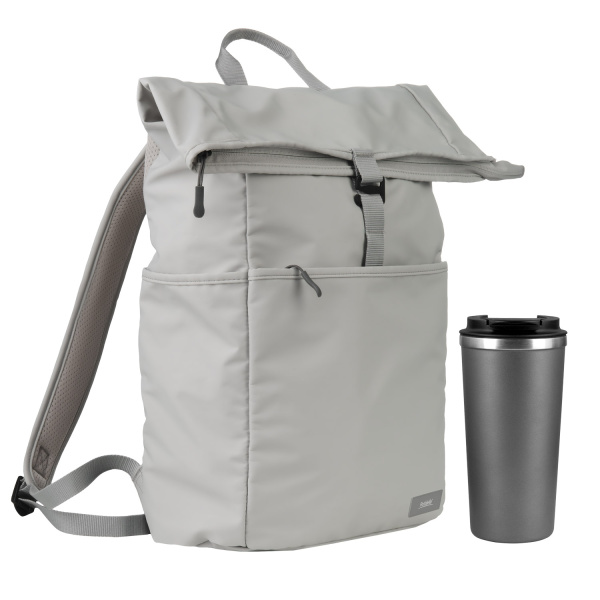Подарочный набор Palermo, Boston, серый (рюкзак, термокружка) Подарочный набор Palermo, Boston, серый (рюкзак, термокружка)