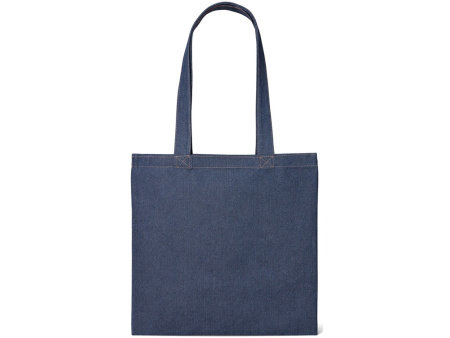 Джинсовая сумка-шоппер Indigo  с широкими лямками