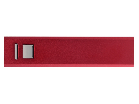 Портативное зарядное устройство Спейс, 3000 mAh, красный