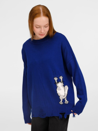 Джемпер Sharpick, темно-синий (кобальт), размер L/XL