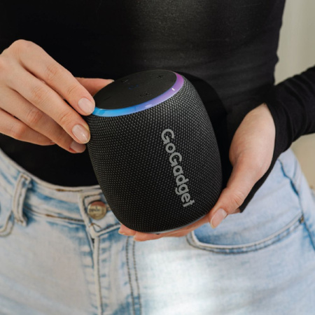 Водонепроницаемая колонка с подсветкой CityWave Pro, черная