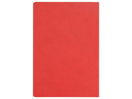 Блокнот Wispy линованный в мягкой обложке, красный