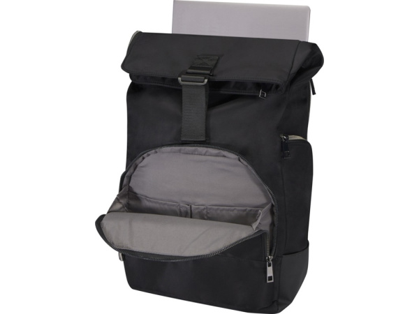 Рюкзак Rhine 15 с откидным верхом из переработанного материала